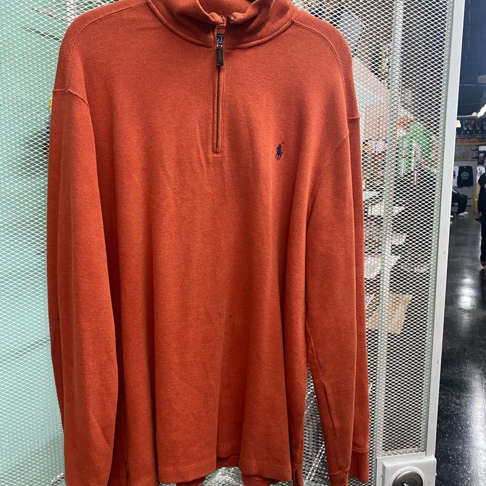 Men polo sweater